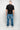 Favela Skyline Denim Jeans - basic light blue