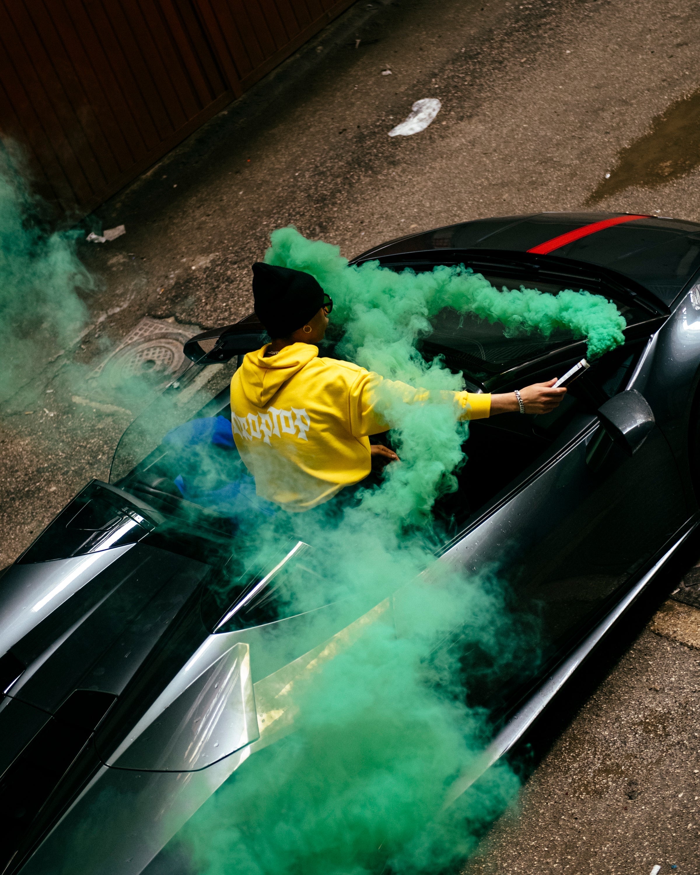 Gold Rush Hoodie - yellow